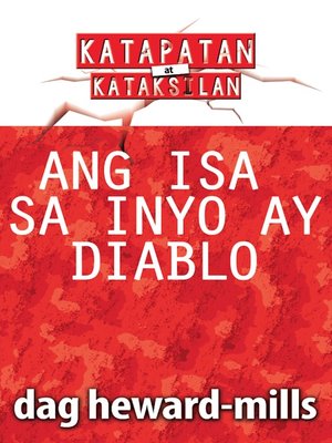 cover image of Ang Isa sa Inyo ay Diablo